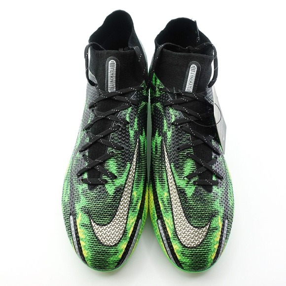 Nike Phantom GT2 Elite DF SW FG Shockwave Green Soccer Cleat Mens 7.5 DM0731-003 - Picture 6 of 12
